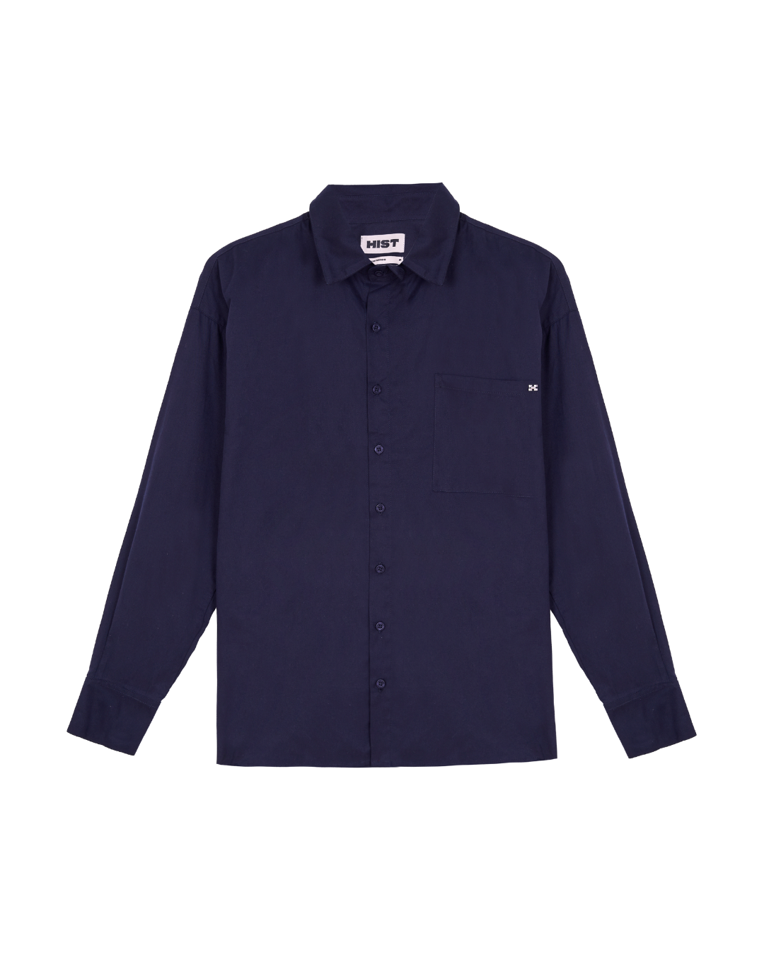 CAMISA MANGA LONGA | AZUL ESCURO