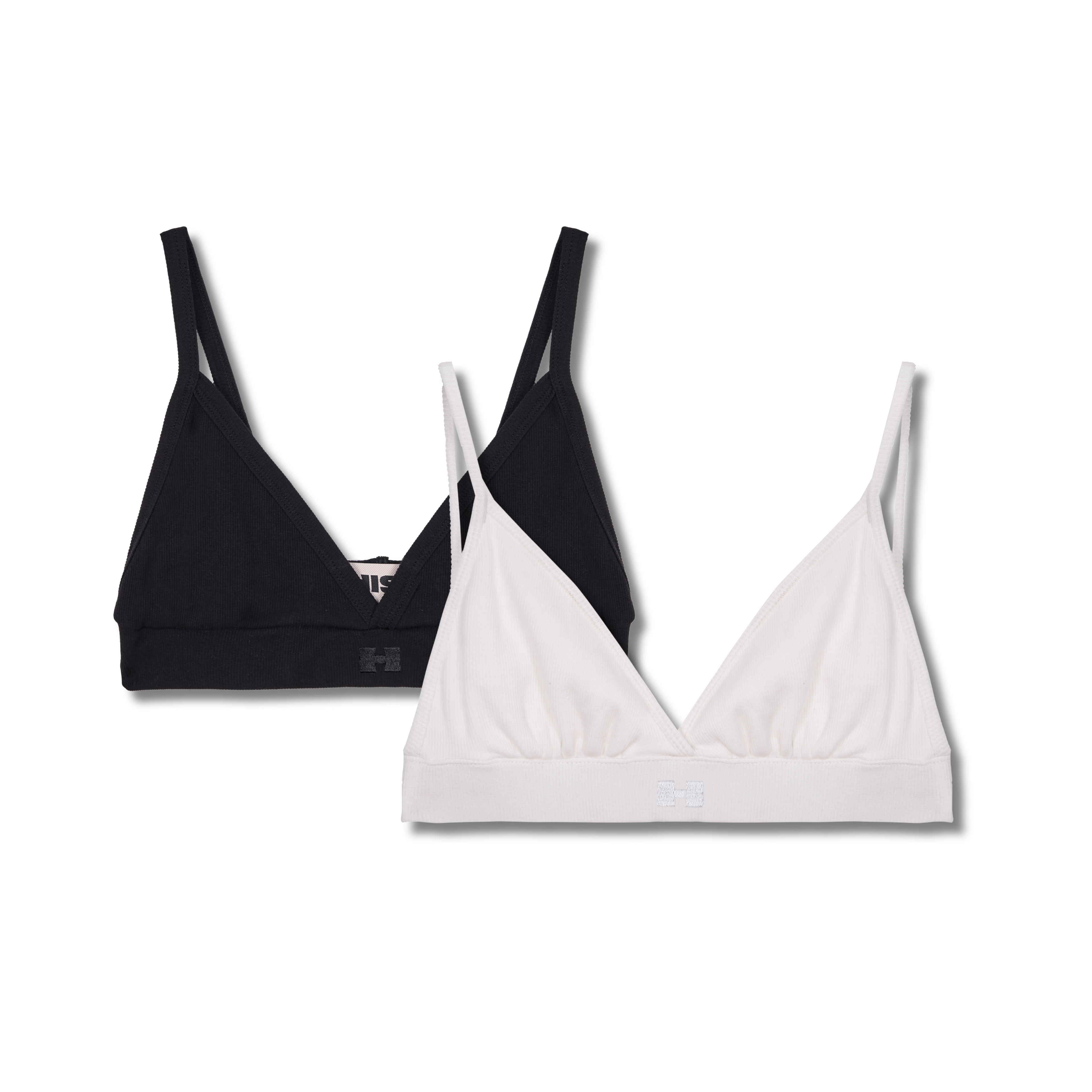 COMBO TOP UNDERWEAR | PRETO + OFF WHITE