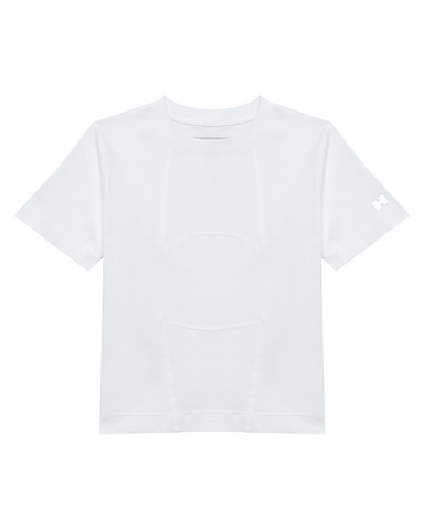 CAMISETA BABY TEE H | BRANCO